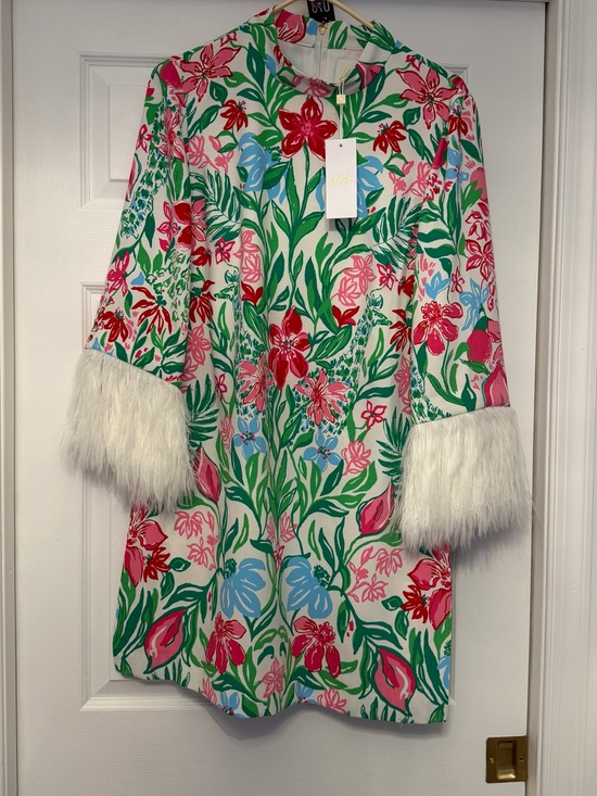 Lilly Pulitzer Dresses & Skirts - NWT Lilly Pulitzer Women's Agnes Skirted Shift Romper 
Size 10
